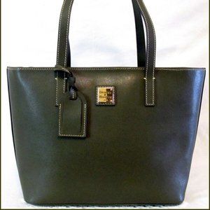 Dooney & Bourke Charleston Saffiano Leather Tote Bag Purse